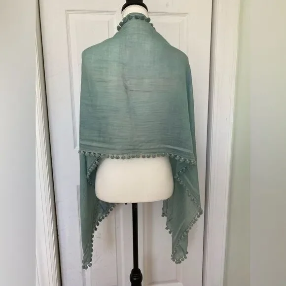 Seafoam Green Scarf - Picture 3 of 5